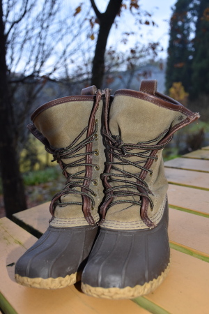 20年間使用LLbeanブーツ